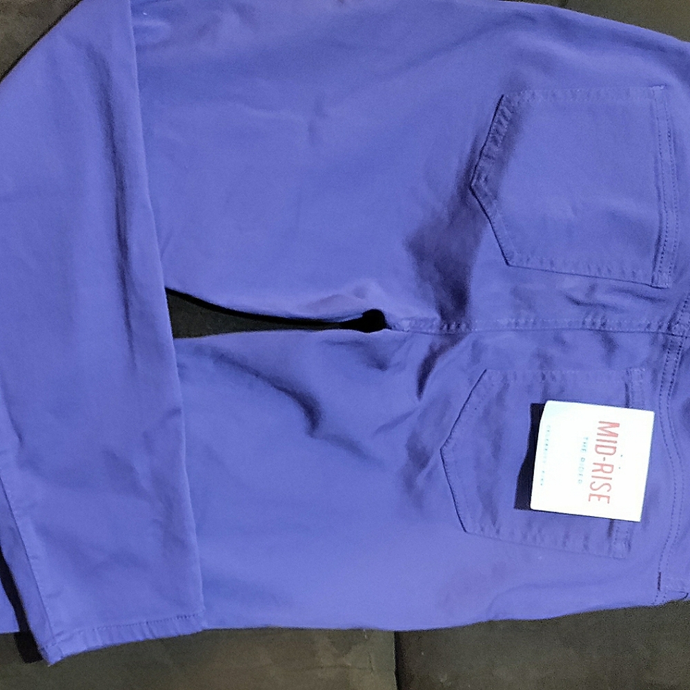 Celebrity Pink purple mid-rise pants. Size 7/28